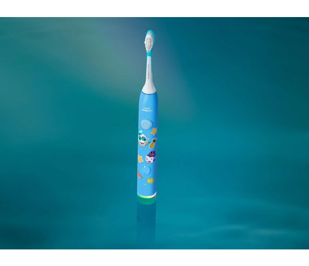 Philips Sonicare Szczoteczka soniczna for Kids Smart HX6600/42 (nieb. +etui) - 1574077 - zdjęcie 9